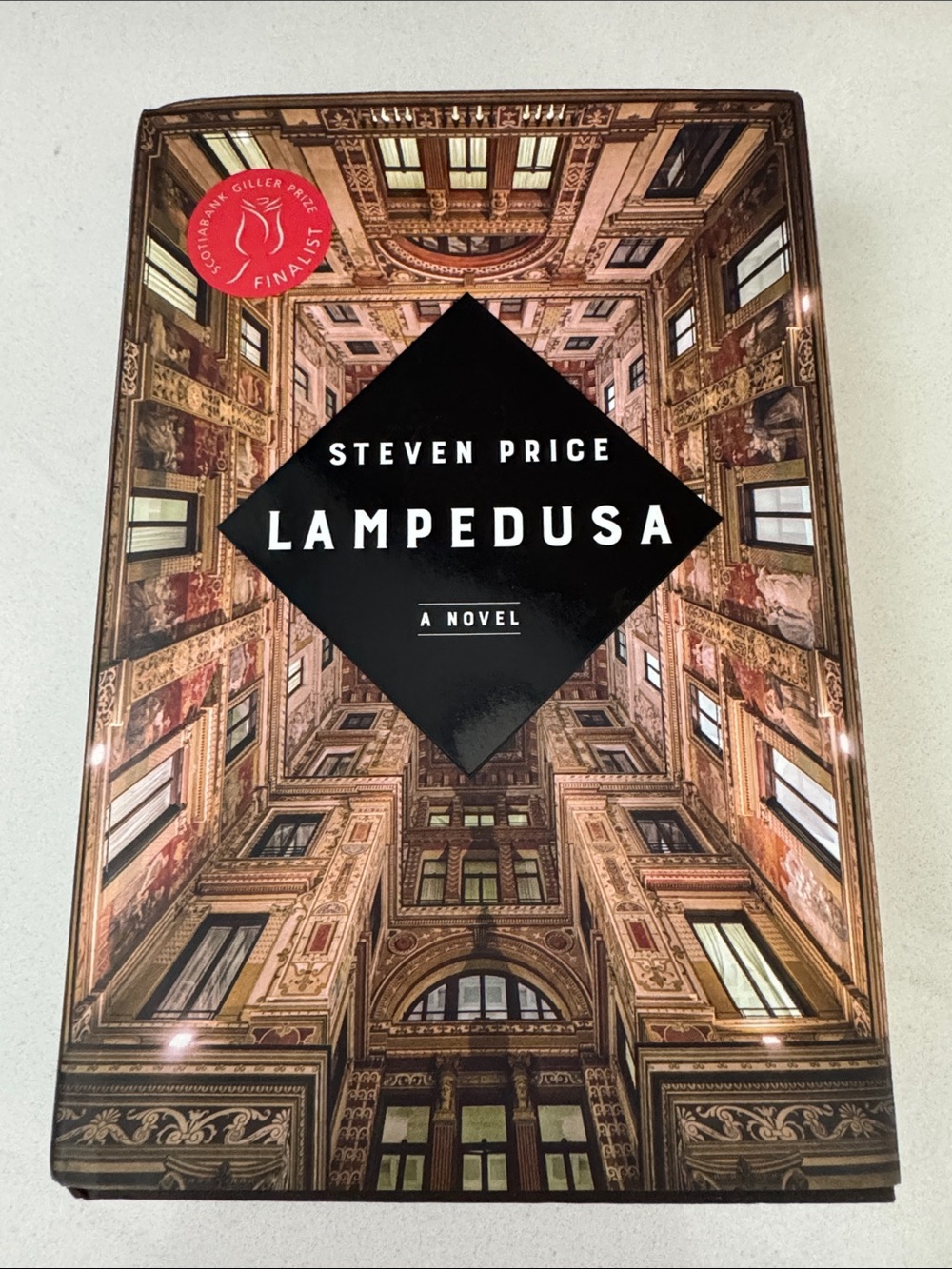 Lampedusa - Steven Price - a novel - hardcover